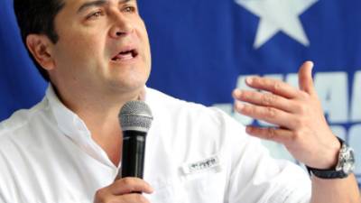 Juan Orlando Hernández: 'Felicito a los diputados”