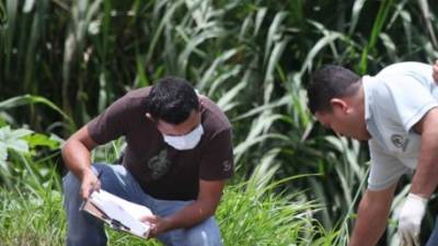 Las autoridades reconocieron el cadáver a las 10:30 am.