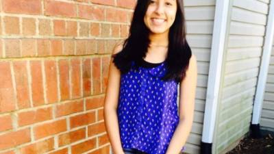 Kimberly fue detenida por agentes de migración cuando iba camino al colegio.