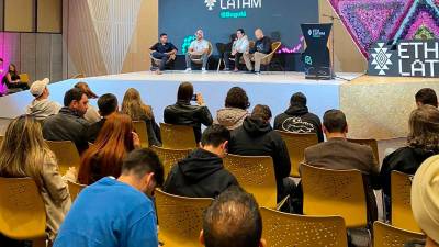 <b><span class=mln_uppercase_mln>Antecedente.</span></b> La segunda edición de ETH Latam se llevó a cabo en Bogotá, Colombia.