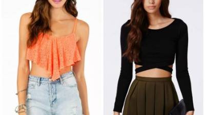 El famoso 'Crop Top' queda bien con lo que te pongas.