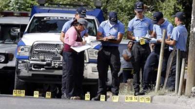 Luto, dolor y sangre ha dejado por años la violencia en Honduras. (Imagen de referencia).