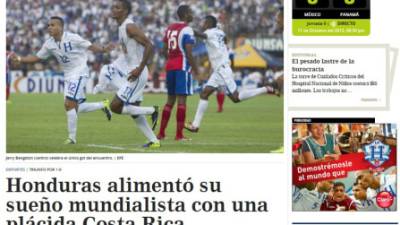 Portal del diario costarricense La Nación.