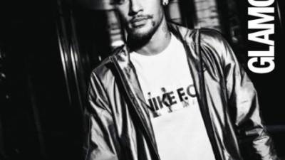 Neymar, protagonista en la revista Glamour.