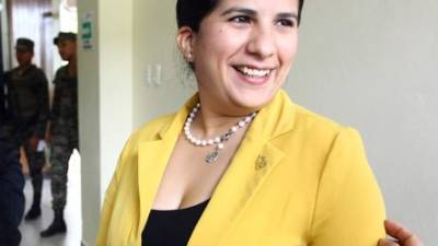 Fátima Mena, diputada del PAC.