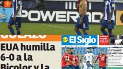 La goleada recibida por Honduras de 6-0 a manos de Estados Unidos ha generado diversos comentarios a nivel mundial.