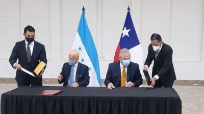 El Gobierno de Chile hizo entrega del donativo a la Cancillería de Honduras.