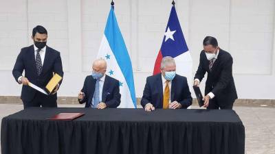 El Gobierno de Chile hizo entrega del donativo a la Cancillería de Honduras.