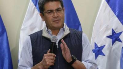 Juan Orlando Hernández, presidente de Honduras.