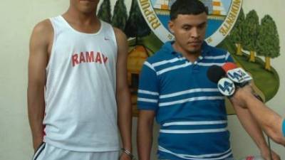 Los dos hermanos cuando fueron capturados.