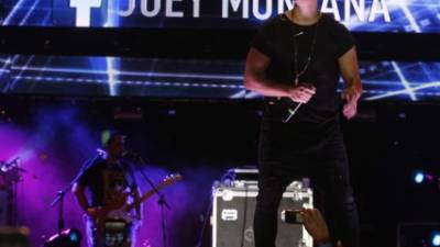En el concierto, Montana demostró que es uno de los máximos exponentes del género urbano. Con la canción “Picky” ha logrado disco de platino.