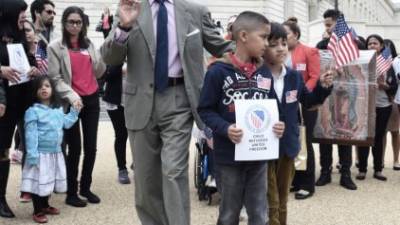 Los menores no acompañados que intentan cruzar la frontera sur de Estados Unidos son del Triángulo norte de Centroamérica formado por Guatemala, Honduras y El Salvador. Foto: EFE/Lenin Nolly