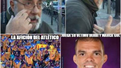 Al Real Madrid el Atlético le robó la victoria en el minuto 86 y han empatado 1-1.No te pierdas los memes del juego.