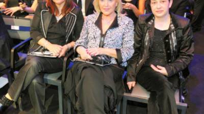 (L-R) Mothers of Argentina's Lionel Messi, Spain's Xavi Hernandez, Spain's Andres Iniesta attend the FIFA Ballon d'Or ceremony on January 10, 2011 at the Kongresshaus in Zurich. The three finalists for the 2011 Ballon d'Or are Spain's Xavi Hernandez, Spain's Andres Iniesta and Argentina's Lionel Messi who all play for Barcelona. AFP PHOTO / FRANCK FIFE