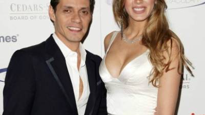 Marc Anthony y Shannon de Lima.