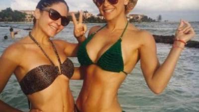 La actriz mexicana subió esta fotografía a Instagram y escandalizó las redes sociales esta semana.