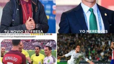 Mexicanos y portugueses igualaron 2-2 y los memes sobre el juego no se podrían quedar atrás.