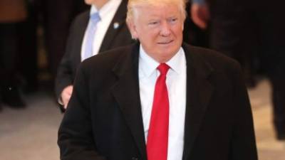 El presidente electo Donald Trump defendió el nombramiento de Steve Bannon. Foto: AFP