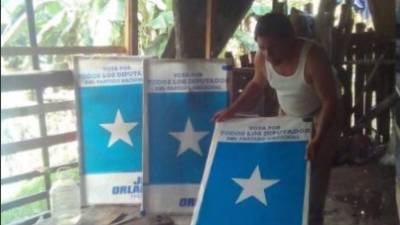 La bandera del partido será la más notoria.