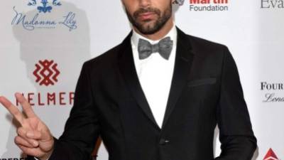 El boricua durante la Global Gift Gala celebrada este lunes en Londres.