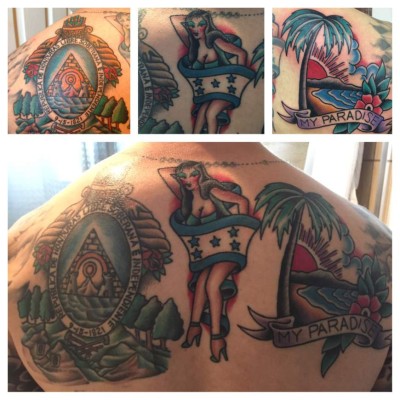 'Mi amor por Honduras vive tatuado en mi piel'