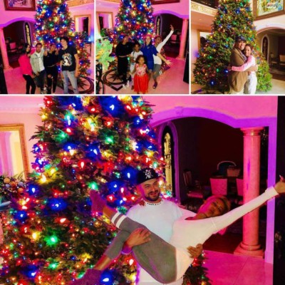 La Navidad llegó a la casa de los famosos