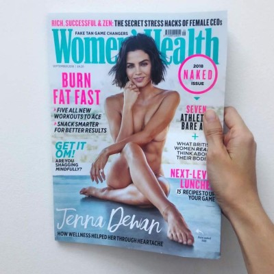 Jenna Dewan se desnuda en cuerpo y alma para hablar de su nueva soltería