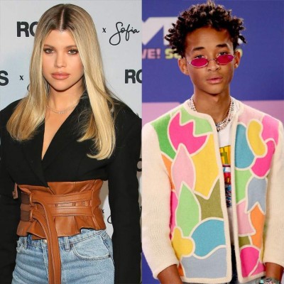 Captan a Sofía Richie con Jaden Smith, hijo de Will Smith