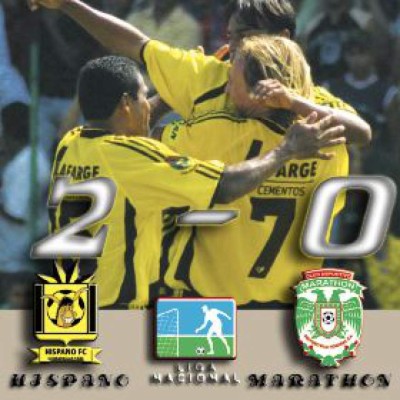 Hispano ganó 2-0 y es líder momentáneo
