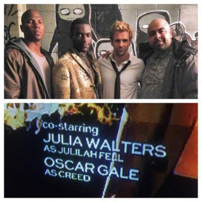 Hondureño Óscar Gale, de barbero a actor en Hollywood