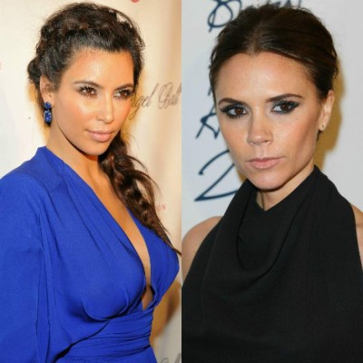 Victoria Beckham rechaza diseñar para Kim Kardashian