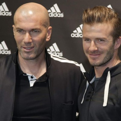 Zidane: 'David Beckham está guapo hasta con una bolsa de basura'&nbsp;