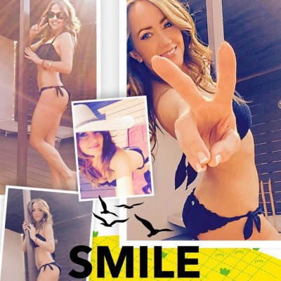 Andrea Legarreta presume su cuerpazo en bikini