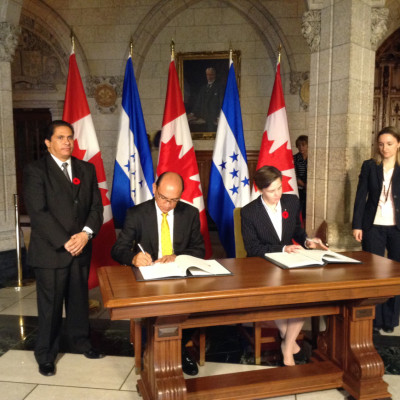 Congreso Nacional ratifica el TLC con Canadá