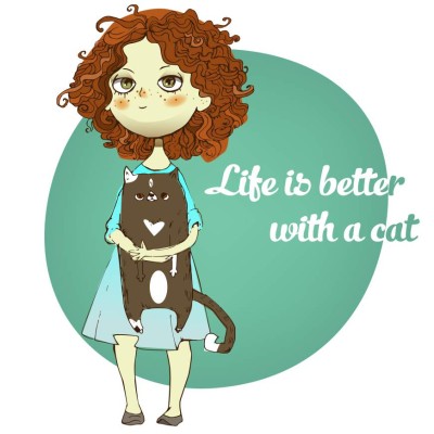 Tenía dos gatos, pero soy alérgica y el doctor me los prohibió. Estoy triste, extraño a mis mascotas.