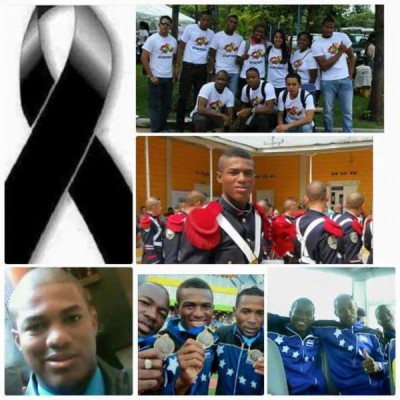 Rolando Palacios, la figura del atletismo hondureño, se mostró consternado en redes sociales por el asesinato de Brayan Salomón. Colgó esta imagen.