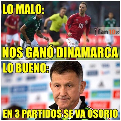 Memes: Burlas a México tras caer ante Dinamarca previo a su debut ante Alemania