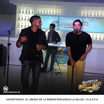 JenCarlos Canela llega para la final de 'Barena Karaoke Nights”