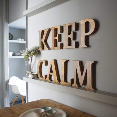Decoración con letras para su hogar u oficina