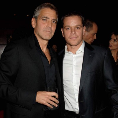 Matt Damon confirma que Clooney será papá