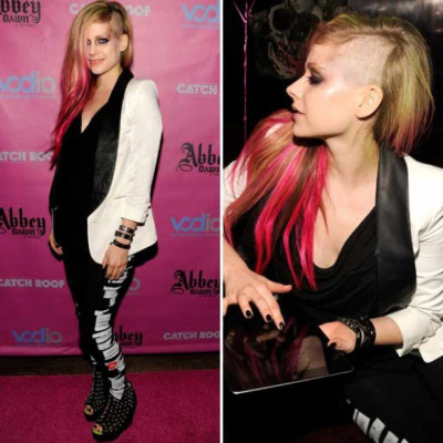 Famosas recurren al mohicano