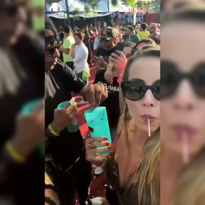 Joven graba por accidente el momento en el que un hombre le mete droga en su vaso