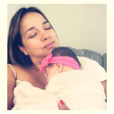 Adamari López ya va recuperando su figura tras nacimiento de Alaïa