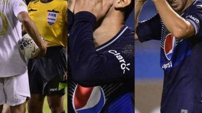 Motagua hizo todo para ganar, pero perdonó y se privó de celebrar un triunfo ante el Atlanta United. En el cuadro azul hubo tristeza y en el club estadounidense se le vio molesto a su figura Pity Martínez. Fotos Yoseph Amaya y Edwin Romero.