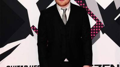 El músico británico Ed Sheeran.
