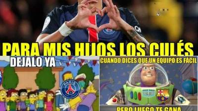 El Barcelona fue goleado 4-0 a manos del PSG por la ida de los octavos de final de la Champions League y los memes se hacen presentes.