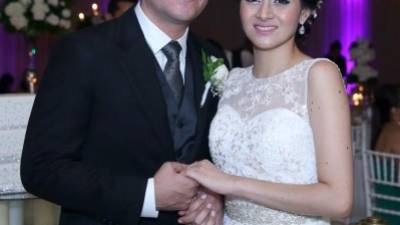 Los enamorados Andrés Espino e Isis Amaya.