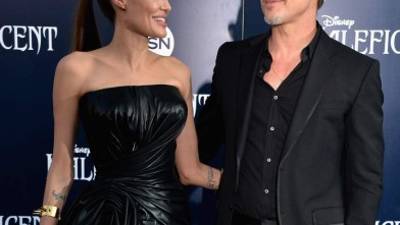 El actor con su esposa antes de ser golpeado.