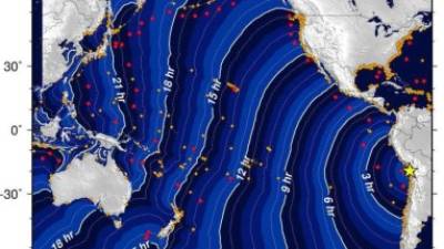 Alerta en el Pacífico tras terremoto en Chile.