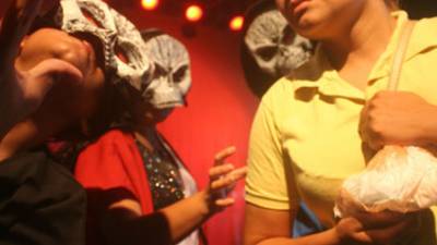 Actores de La Fragua en una escena de 'Frontera sin fin'.